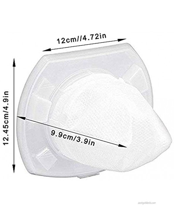 SaferCCTV Replacement Filter Compatible with Black & Decker VF110 Dustbuster BDH2000L CHV1410 CHV1410B CHV1410L CHV1510 CHV9610 CHV1210 Hand Vacuums 90558113-01 6 Pack