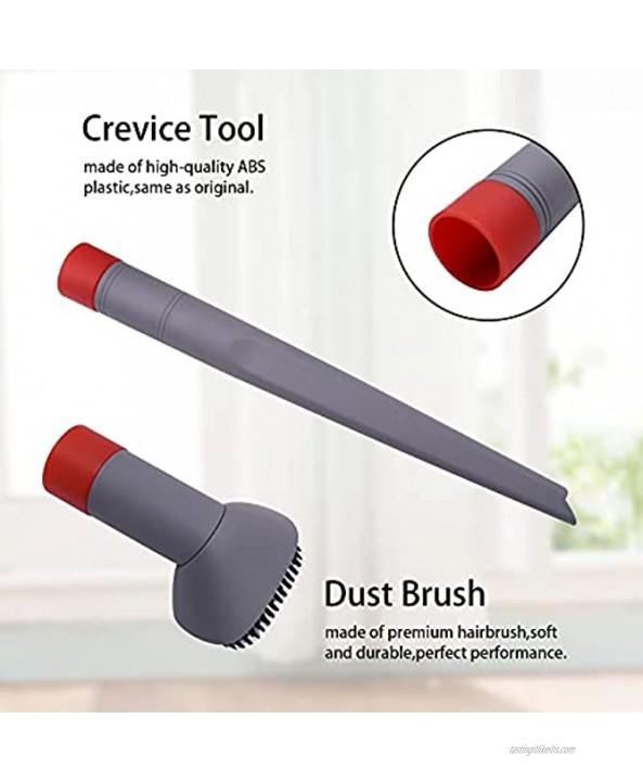 3 Pack Brush Crevice Tool Dust Brush Attachments Replacement for Shark Navigator Vacuum Cleaner NV500 NV501 NV560 NV502