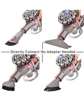 Attachment Kit for Dyson V15 V11 V10 V7 V8 Absolute Animal Motorhead Trigger Cordless Vacuum Cleaner Accessories