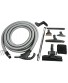 Cen-Tec Systems 93070 Central Vacuum Kit with Switch Control Hose 35 Ft Silver