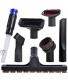 KEEPOW Universal Vacuum Attachments Accessories Cleaning Kit Hardwood Floor Dust Brush for 32mm 1 1 4 inch Standard Hose 7Pcs