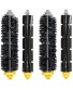 HIFROM Replacement Bristle and Flexible Beater Brush Replacement for Roomba 600 Series 680 660 655 651 650 Vacuum Accessory Bristle Brush & Flexible Beater Brush 2 Set