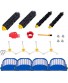 Hongfa Replacement for Roomba 614 Parts Replenishment Kit Parts for Roomba 690 680 650 660 651 614 652 and 500 Series 595 585 564,Included Side Brush,Bristle Brush and Flexible Brush