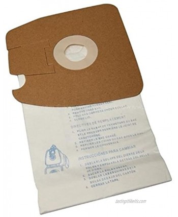 3 Eureka Type MM Mighty Mite Canister Vacuum Bags Made In The USA! 3pk Fits Style MM 60295 60296 60297