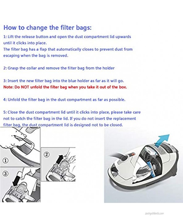 3D Efficiency Dust Bags Compatible with Miele FJM AirClean Vacuum Cleaner Compact C1 C2 Complete C1 Replace 10123220 9917730 718952010 Bags + 4 Micro Air Filters + 2 fresheners