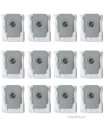 ANBOO 12 Packs Vacuum Bags for iRobot Roomba I & S Series i3+ 3550 i6+ 6550 i7+ 7550 i8+ 8550 s9+ 9550 Automatic Dirt Disposal Bags