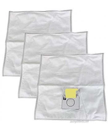 Crucial Vacuum Replacement Cloth Bags Compatible with Kenmore Part # 433934,20-5055,20-50557,02050557000,20-50558,609307,5055,50557,50558,Type C,Type Q & Models 360 Canister Vacuum 3 Pack