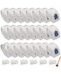 LANROON 24 Pack GN Bags Compatible with Miele Bags Classic C1 Complete C1 Complete C2 Complete C3 S227 S240 S270 S400 S2 S5 S8 Series Canister Vacuum（24 Bags & 6 Filters & 1 Brush）