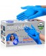100 Pcs Nitrile Disposable Gloves Soft Industrial Gloves Nitrile and Vinyl Blend Gloves Powder-Free Latex-Free Protective Gloves Soft and Comfortable Size Large SereneLife SLGLVNIT100LG