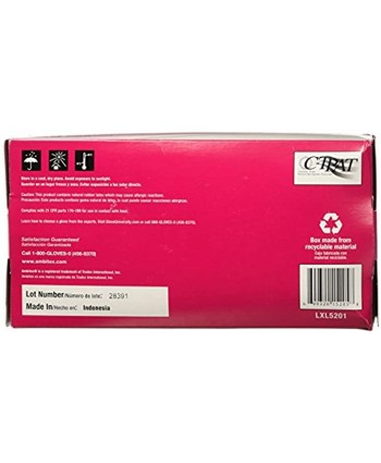 Ambitex Multipurpose Latex Powder Free Gloves Extra Large 100 per Box