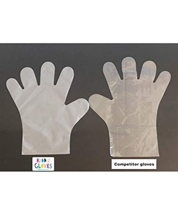Kiddiz Gloves: Eco-friendly Disposable Gloves for Kids Ages 3 8 100 count