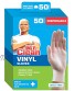 Mr. Clean Disposable Vinyl Gloves 50 Count Pack of 1