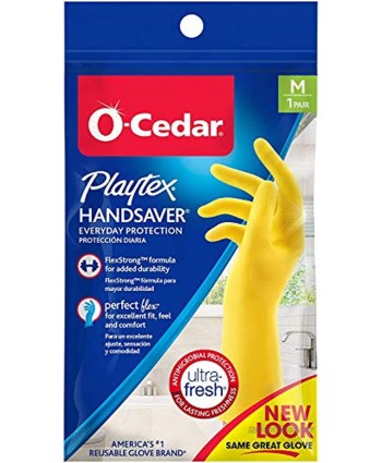 Playtex Handsaver Reusable Rubber Gloves Medium Pack 1