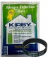 Kirby Universal Bag Kirby #204811 Universal Hepa White Cloth Bags for All Generation & Sentria Models 6 Bags & 1 belt