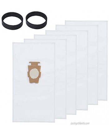 Podoy 204811 HEPA Vacuum Cloth Bags and 301291 Belts Compatible with Kirby Replace for G3 G4 G5 G6 G7 G8 G9 G10 G11 G12