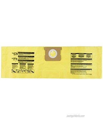 Shop-Vac 91964 Genuine Type D All-around Plus Collection Bag Pack of 2 High Efficiency Filter Bags