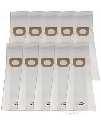 Zvac Replacement Hoover Vacuum Bags Compatible with Hoover Part # 43655010,4010001A 4010324A 4010100A Fits Encore Powermax,Spectrum Spirit Tempo Innovation Vacuums 10 Pack in A Bag