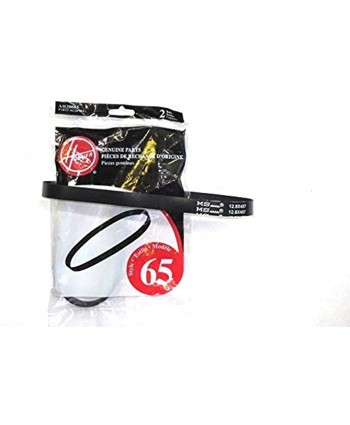 2 Pack Vacuum Belt for Hoover Style 65 Belt # 562289001 Package # AH20065