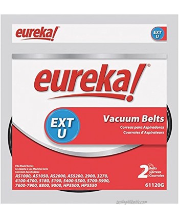 Eureka U Extended Life Belt Set of 2