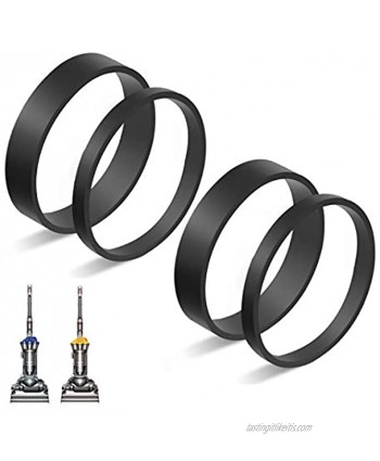 JEDELEOS Replacement Belts for Dyson DC07 DC04 DC14 DC33 Vacuum Clutch Belt Set Compared to Part DY-902514-01 2-Set