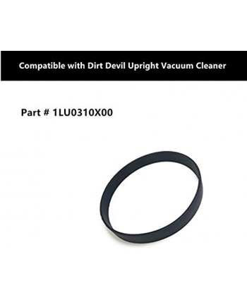 MFLAMO Replacement Belts for Dirt Devil Royal Upright Vacuum Cleaner Style 5,Part # 1LU0310X00.2 Belt