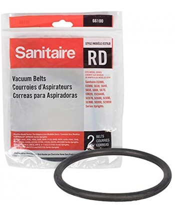 Sanitaire 6610012 Style RD Vacuum Belt Black 2