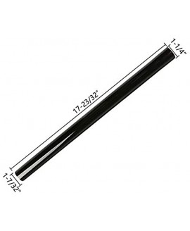 Eagles Pack of 2 Vacuum Cleaner 1-1 4" Extension Wands Vacuum Cleaner Accessories 32mm Vacuum Hose Plastic Wand Pipe Extent to 34inch Black Hose Pack of 2
