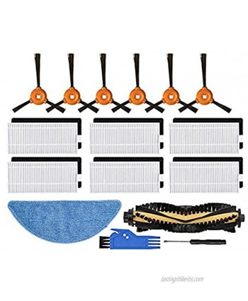 Sonline Replacement Parts Accessories Compatible for Yeedi K700 Robot Vacuum Cleaner Filters Brushes Mops