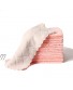 15 Pack Kitchen Dish Towels Microfiber Cleaning Cloth Super Absorbent Coral Velvet Dishtowels Nonstick Oil Fast Drying with Machine Washable Pink+Grey