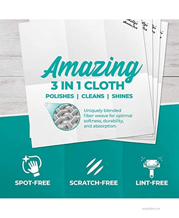 Streak-Free Polishing Cloth 2 Pack