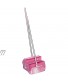 Remco 62501 Lobby Dustpan with Broom Polypropylene Polyester Aluminum 7" X 14" Bin 37" Handle Pink