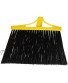 Bristles 4055H Angle Broom Head Only Replacement Flagged Poly Bristles Large Black Pack of 1