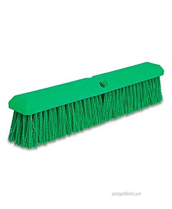 Malish 37154 Green 24" Push Broom Head
