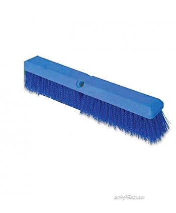 Malish 37168 Blue 18" Push Broom Head
