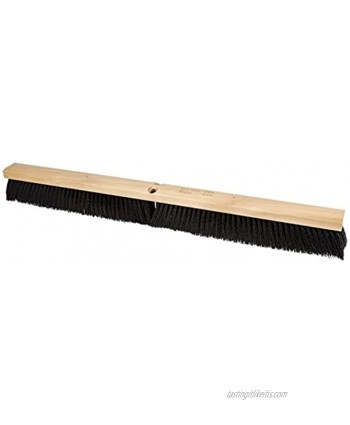 PFERD 89239 Medium Sweeping Broom with Lacquered Hardwood Block 36" Block Length 3" Trim Length