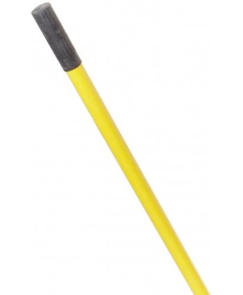 Magnolia Brush 3730 LH Line Floor Brush Flagged-Tip Plastic Bristles 3" Trim 30" Length Silver Case of 6