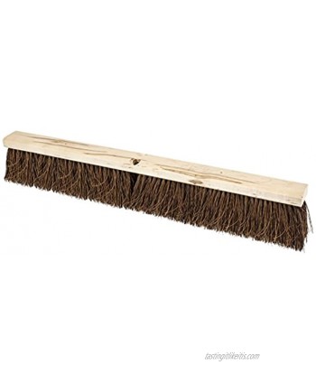 PFERD 89324 Heavy Sweeping Broom with Lacquered Hardwood Block 30" Block Length 4" Trim Length