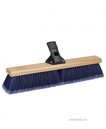SWOPT 18” Premium Multi-Surface Push Broom Head – Push Broom for Indoor and Outdoor Use – Interchangeable with Other SWOPT Products for More Efficient Cleaning and Storage Head Only Handle Sold Separately 5113C4