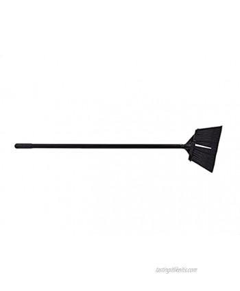 Commercial Short Lobby Angle Broom Black 4-pack