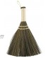 Household Manual Straw Braided Small Broom Handmade Dust Floor Cleaning Sweeping Broom Soft Hos