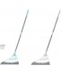 ZYWBF 2pcs Multifunction Magic Broom 2 in 1 Broom Wipe Dry Floor Remove Dirt Hair Liquid Remover Magic Broom Sweeper for Living Room Kitchen Bathroom